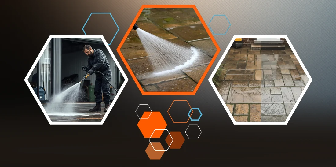 Profesjonalne mycie kostki brukowej